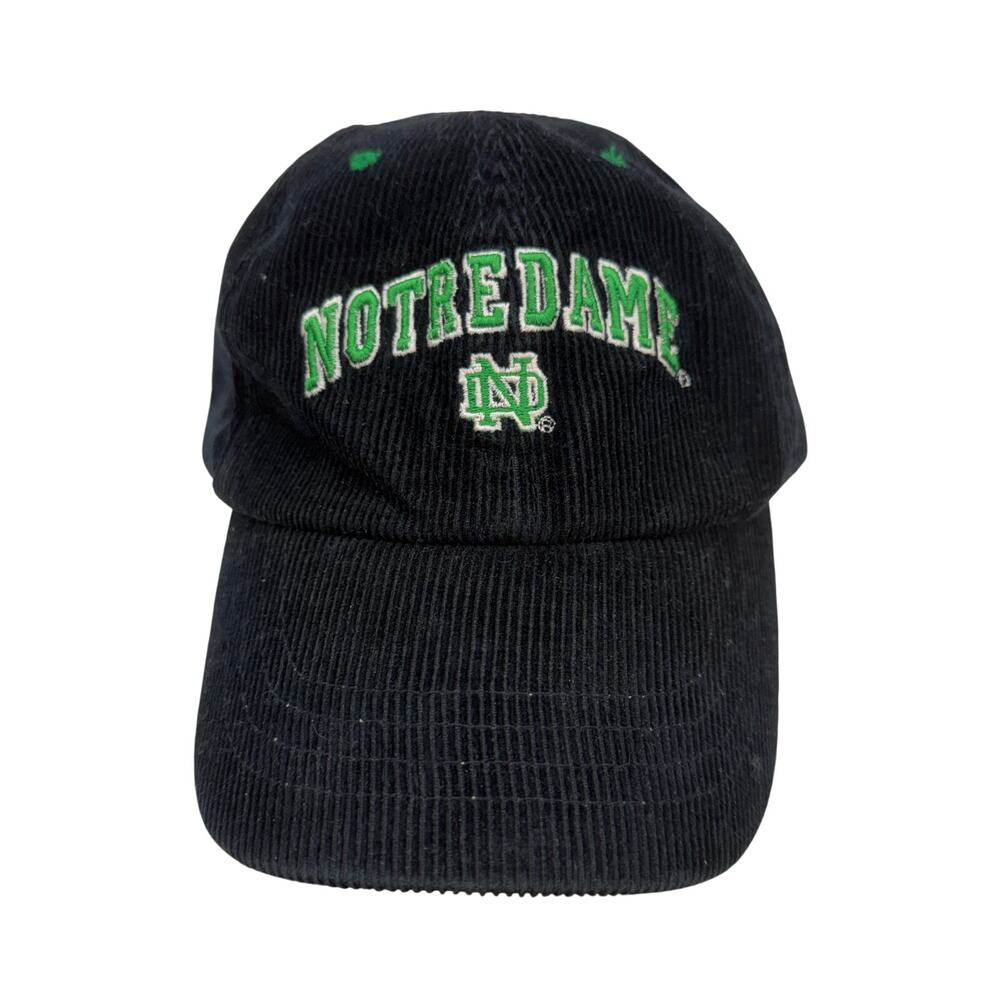 Vintage Zephyr Notre Dame Blue Corduroy Hat